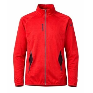 Lafuma Mens XXL Technowarm Fleece Jacket Red Full Zip Outdoor Hiking